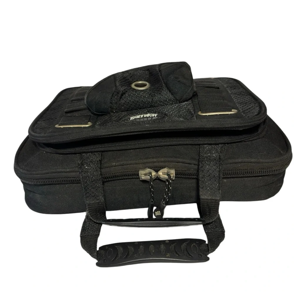 Mobile Edge Nylon ScanFastCollection Checkpoint Laptop Briefcase black 11X14